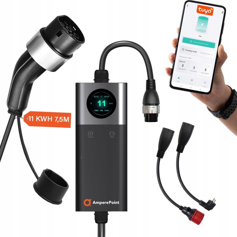 copy of Ładowarka mobilna Typ 2 do samochodu elektrycznego EVR Accessories
