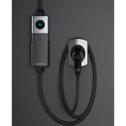 Przenośna ładowarka do aut EV Ampere Point Q22 Pro typ 2 22kW adaptery Tuya