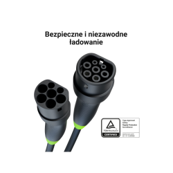 Green Cell Snap Kabel Typ 2 11kW 7m Do Ładowania Samochodów Elektrycznych