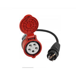 Adapter Schuko do CEE32A Ampere Point przejściówka do aut elektrycznych
