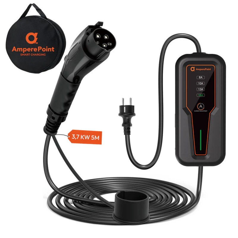 Ampere Point ładowarka do samochodu elektrycznego hybrydy typ 1 16A B 3,7kW