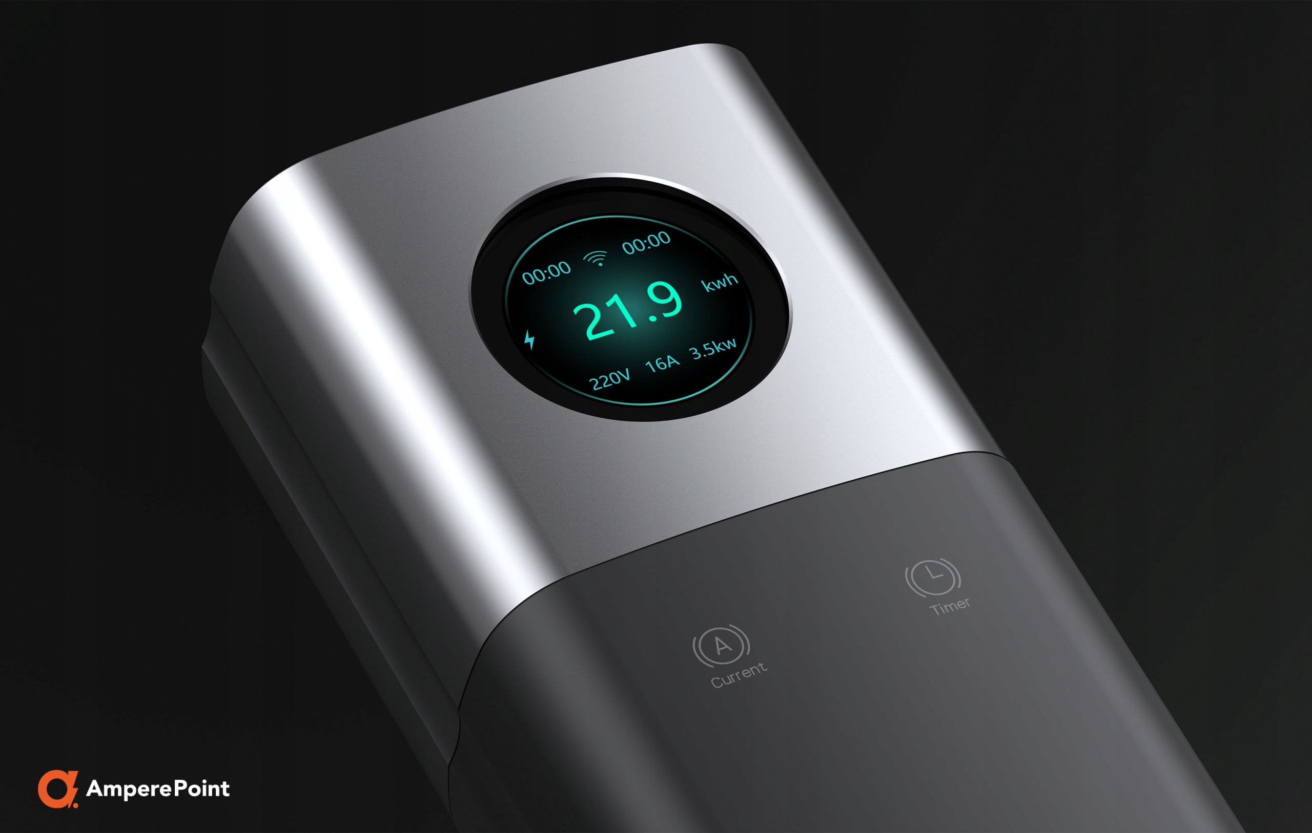 Wyświetlacz LCD ładowarki Ampere Point Q11